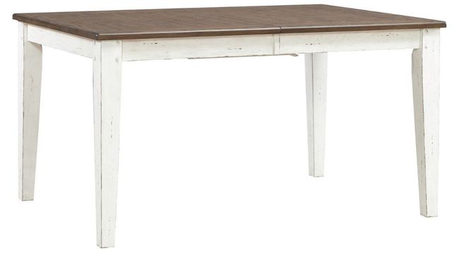 Liberty Furniture Al Fresco Graphite Rectangular Table with Whitestone Base-0