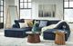 Signature Design by Ashley® Bales 5-Piece Navy U-Shape Sectional-4