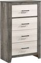 Crown Mark Rhett Gray/White Chest-0