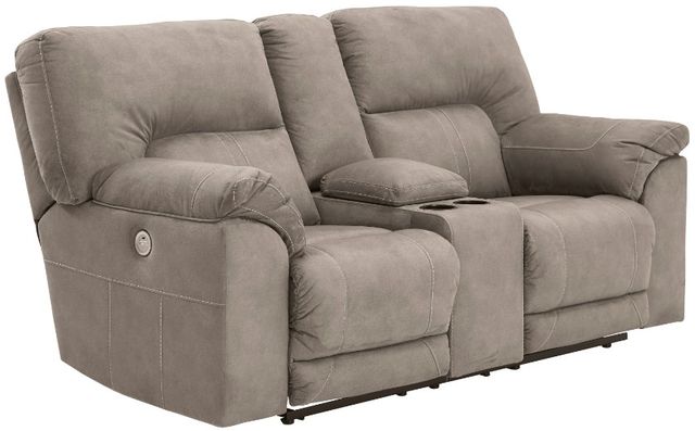 Benchcraft® Cavalcade 2-Piece Slate Power Reclining Living Room Seating Set-2