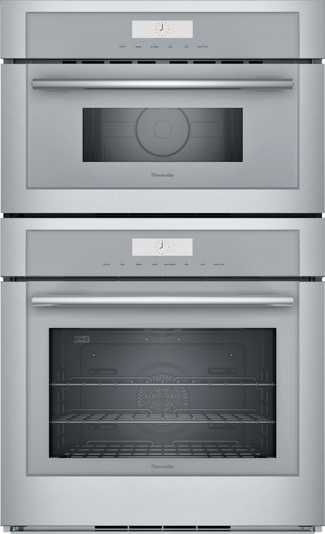 Thermador® Masterpiece® 30" Stainless Steel Oven/Micro Combo Electric Wall Oven-0