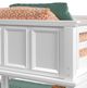 Elements International Hampton Kids White Youth Twin/Full Loft Bed-4
