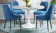 Elements International Celeste 5-Piece Blue/White Round Dining Set-0