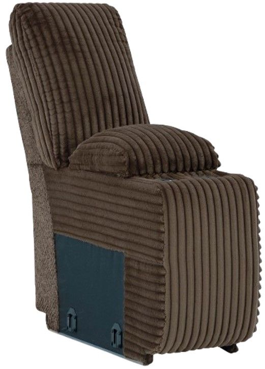 Signature Design by Ashley® Top Tier 6-Piece Chocolate Right Arm Facing Manual Reclining Sectional Sofa with Chaise-4