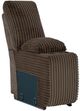 Signature Design by Ashley® Top Tier 6-Piece Chocolate Right Arm Facing Manual Reclining Sectional Sofa with Chaise-4
