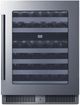 Summit® 24" Stainless Steel Built-In Wine Cooler-0