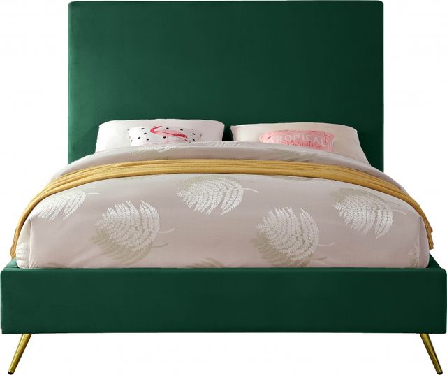 Meridian Furniture Jasmine Green Full Bed-0
