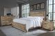 Vaughan-Bassett Dovetail Sun Bleached White Queen Poster Bed-1