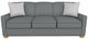 Best® Home Furnishings Customizable Marinette Queen Memory Foam Stationary Sofa Sleeper with Honey Birch Legs-1