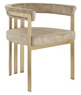 Beige-Brushed Brass