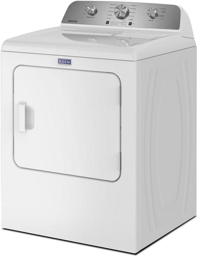 Maytag® 7.0 Cu. Ft. White Gas Dryer-3
