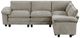 Homelegance® Dublin 4-Piece Dark Pewter Modular Sectional-2