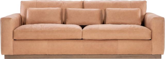 Bradington-Young Customizable Grady 90" Leather Sofa-1
