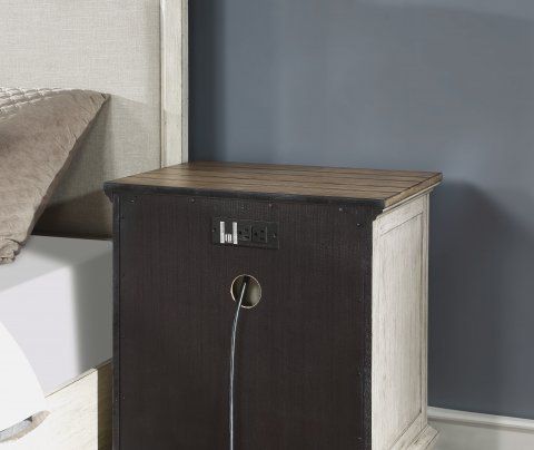 Flexsteel® Newport Two-Tone Nightstand-2