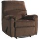 Signature Design by Ashley® Nerviano Chocolate Zero Wall Manual Recliner-1