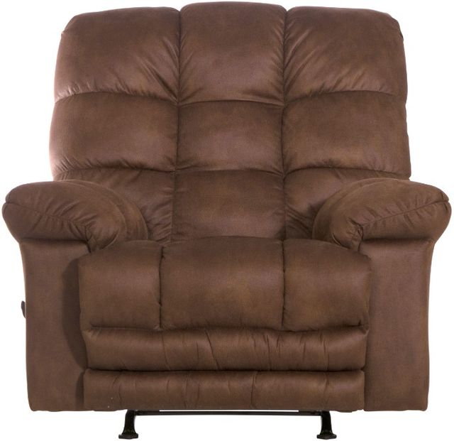 Catnapper® Machado Chocolate Oversized Chaise Rocker Recliner with Extra Extension Footrest-3