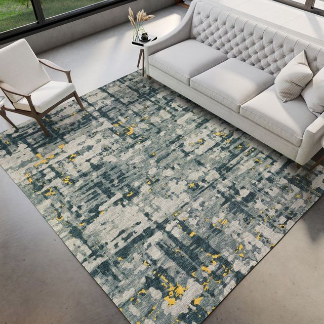 Dalyn™ Rug Company Brisbane BR5 Gold 5'x8' Area Rug-4