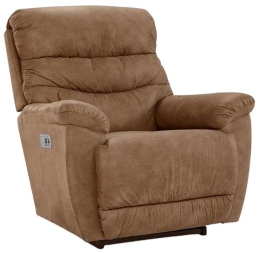 La-Z-Boy® Joshua Chestnut Power Rocking Recliner with Headrest-0