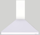 Vent-A-Hood® 36" White Wall Hood-0