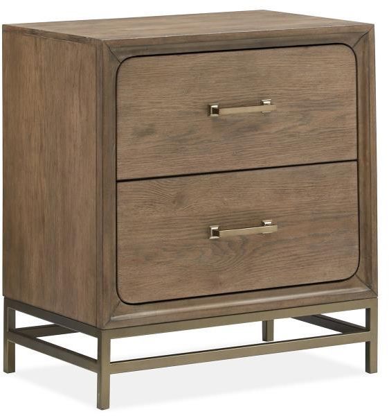 Magnussen Home® Lindon Belgian Wheat Drawer Nightstand-0