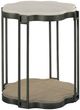 Hammary® Hidden Treasures Light Bronze Quatrefoil Shaped End Table-0