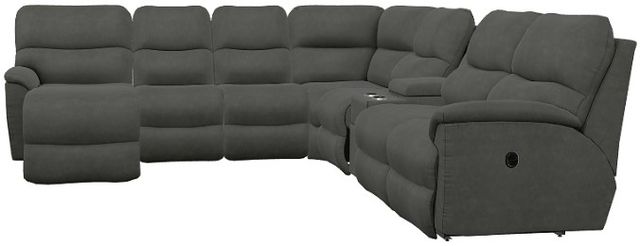 La-Z-Boy® Trouper Ink Reclining Sectional with Custom Layout Options-2