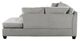 Homelegance® Emilio 2-Piece Taupe Sectional with Chaise-4