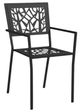 Homecrest™ Outdoor Living Customizable Echo Steel Outdoor Stackable Armless Dining Chair-0