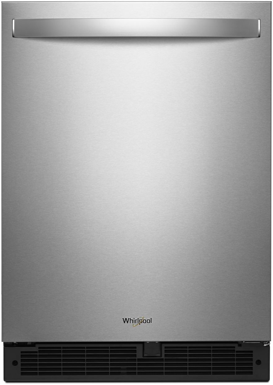 Whirlpool® 5.1 Cu. Ft. Fingerprint Resistant Stainless Steel Under the Counter Refrigerator