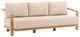Dovetail Furniture Redford Natural/Sand Fabric/Teak Outdoor Sofa-0