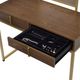 ACME Furniture Coleen Gold/Walnut Vanity Desk-4
