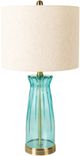 Surya Louisiana Aqua/White Lamp-0