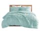 Olliix by Intelligent Design Malea Aque Twin/Twin XL Shaggy Faux Fur Comforter Mini Set-0