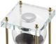A & B Home Black/Brass 30-Minute Hourglass-3