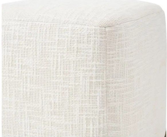 Renwil® Meline Ivory Accent Stool-2