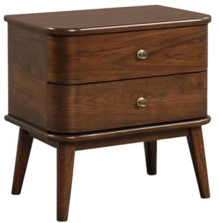 Bernards Dorval Brown Nightstand