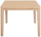 Bassett® Furniture BenchMade Origins Dandridge Natural Square Dining Table-2