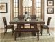 Mazin Furniture Wieland Light Rustic Brown Dining Table-4
