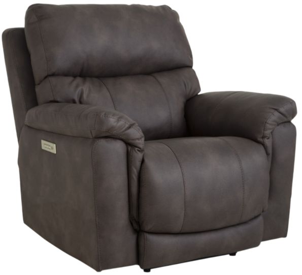 HomeStretch Cosmo Pewter Power Recliner-0