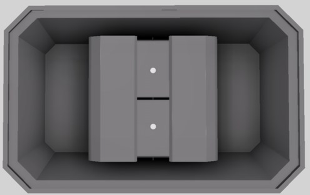 Vent-A-Hood® Designer Series 48" Gunsmoke Island Range Hood-1