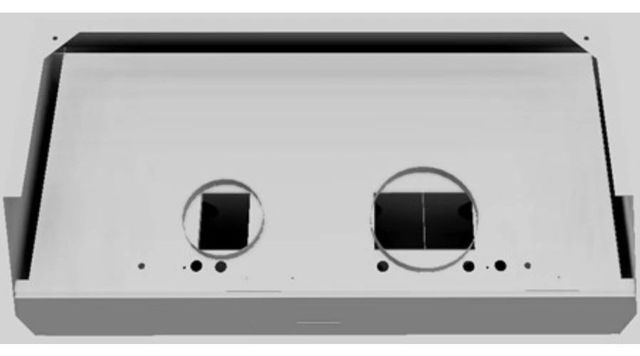 Vent-A-Hood® Designer Series 48" Stainless Steel Wall Mounted Range Hood-2
