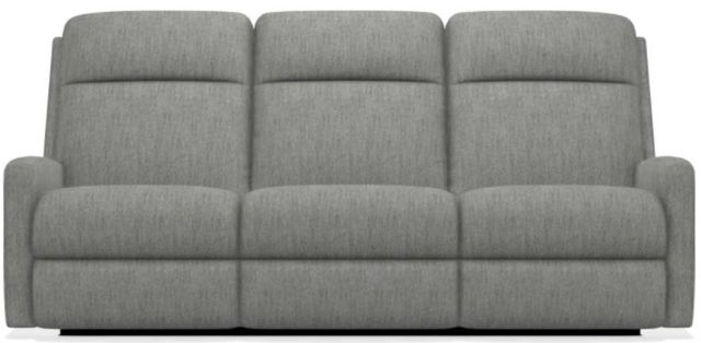 La-Z-Boy® Finley Smoke Power Wall Reclining Sofa with Headrest and Lumbar-1