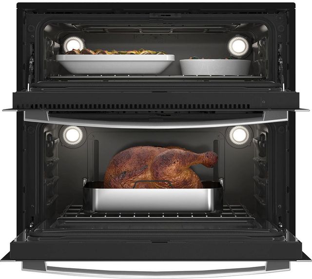 GE Profile™ 30" Stainless Steel Smart Built In Double Electric Wall Oven-2