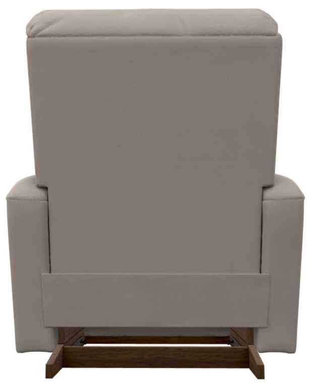 La-Z-Boy® Cade Oyster Leather Manual Rocking Recliner-4