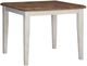 TEI SmartBuy Antique White/Walnut Dining Table-0