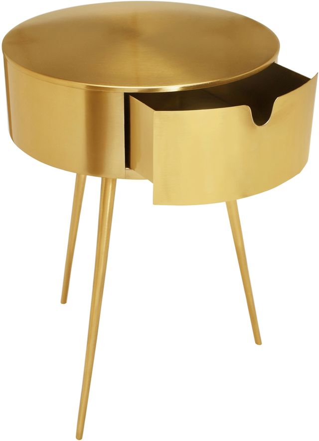 Meridian Furniture Bali Gold Nightstand-3