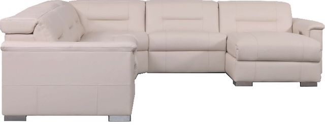 Palliser® Furniture Customizable Keoni 5-Piece Power Reclining Right Arm Facing Sectional and Chaise with Console-1
