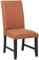 Coaster® Berning 2-Piece Salmon Orange Upholstered Dining Side Chair Set-3