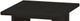 Crate Designs™ Furniture Espresso Lacquer Top Corner Table-1