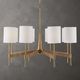 Uttermost® Lautoka Warm Brass 8-Light Chandelier-1